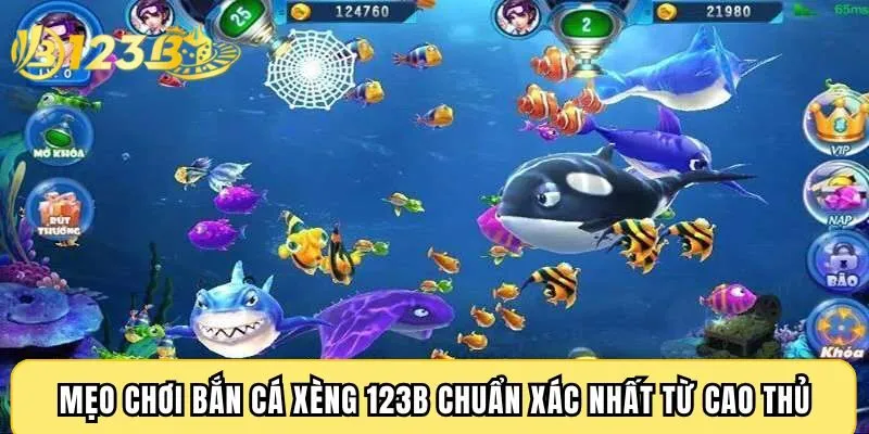 Mẹo chơi bắn cá xèng 123B chuẩn xác nhất từ cao thủ